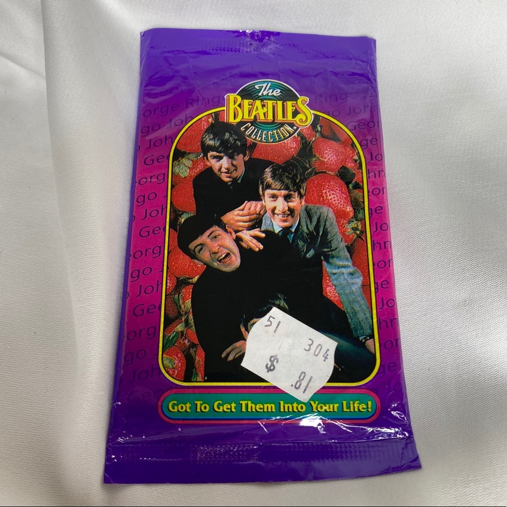 EUC Vintage Beatles 10 Pack Collectors Cards